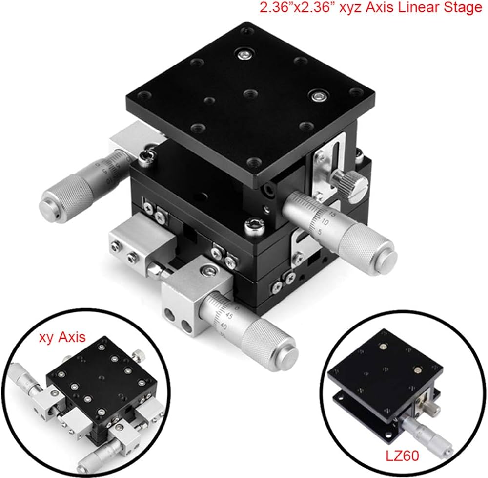 Z会 NEW TREASURE TEACHER´S MANUAL STAGE3 XYZ Three Axis Manual Shift Stage Precise Slide table
